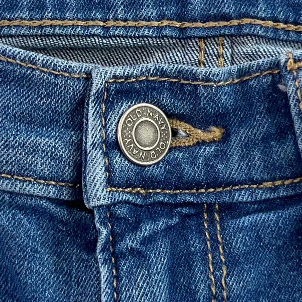 Old Navy Boys 16 Blue Straight Built-In Flex Denim Jeans *Flaw